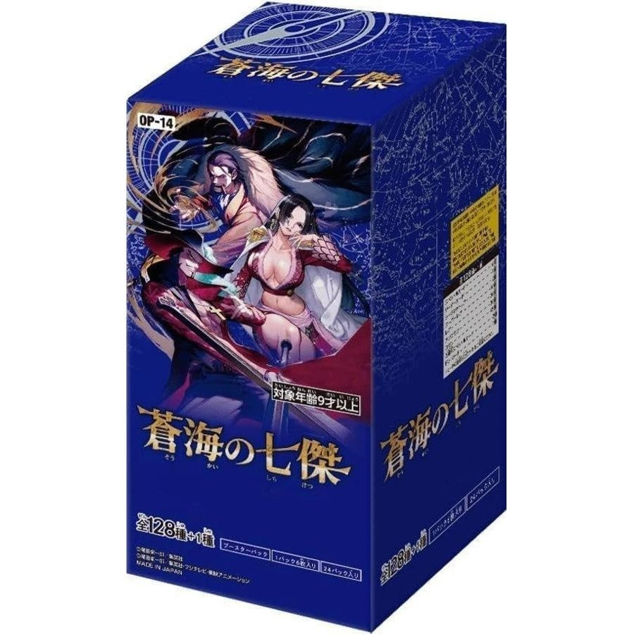 One Piece Card Game - The Azure Sea's Seven OP-14 Booster Box [Japanese]